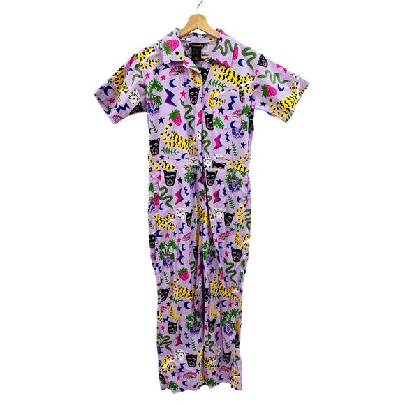 Nooworks M purple coverall jumpsuit Hastings - Picture 3 of 9